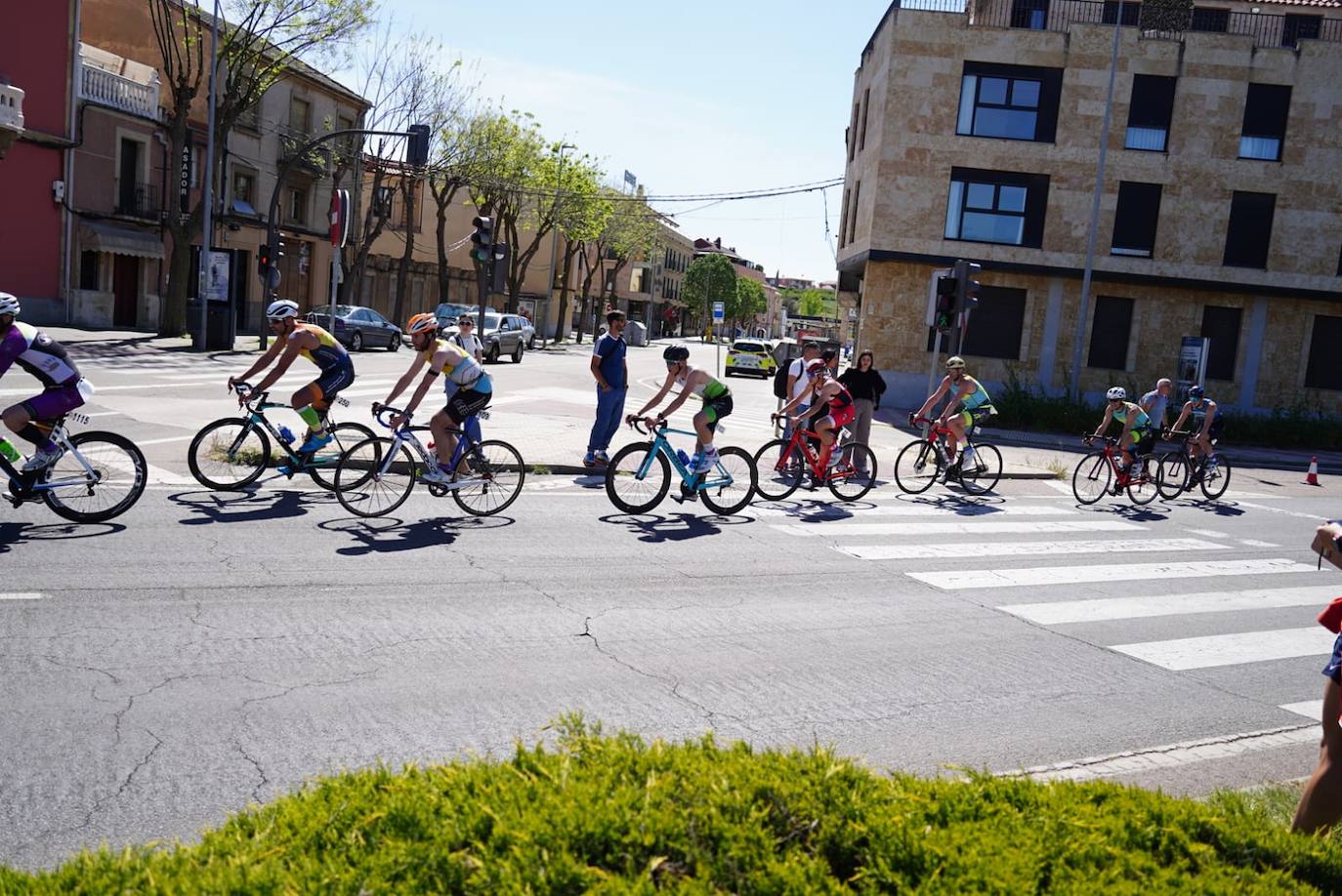 Nicolás Regidor y Marina Muñoz vencen en el Duatlón Sprint Grupo Andrés