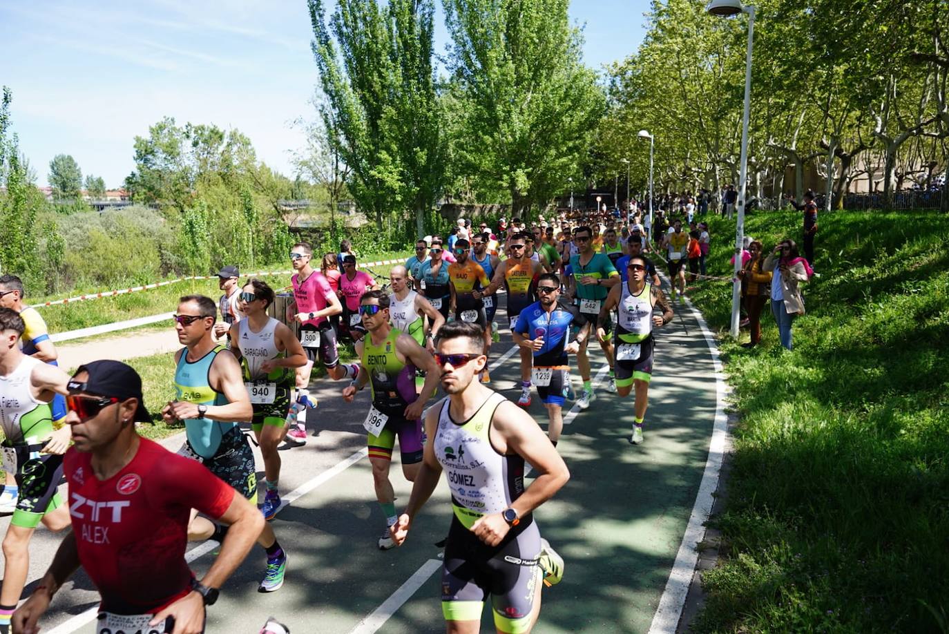 Nicolás Regidor y Marina Muñoz vencen en el Duatlón Sprint Grupo Andrés