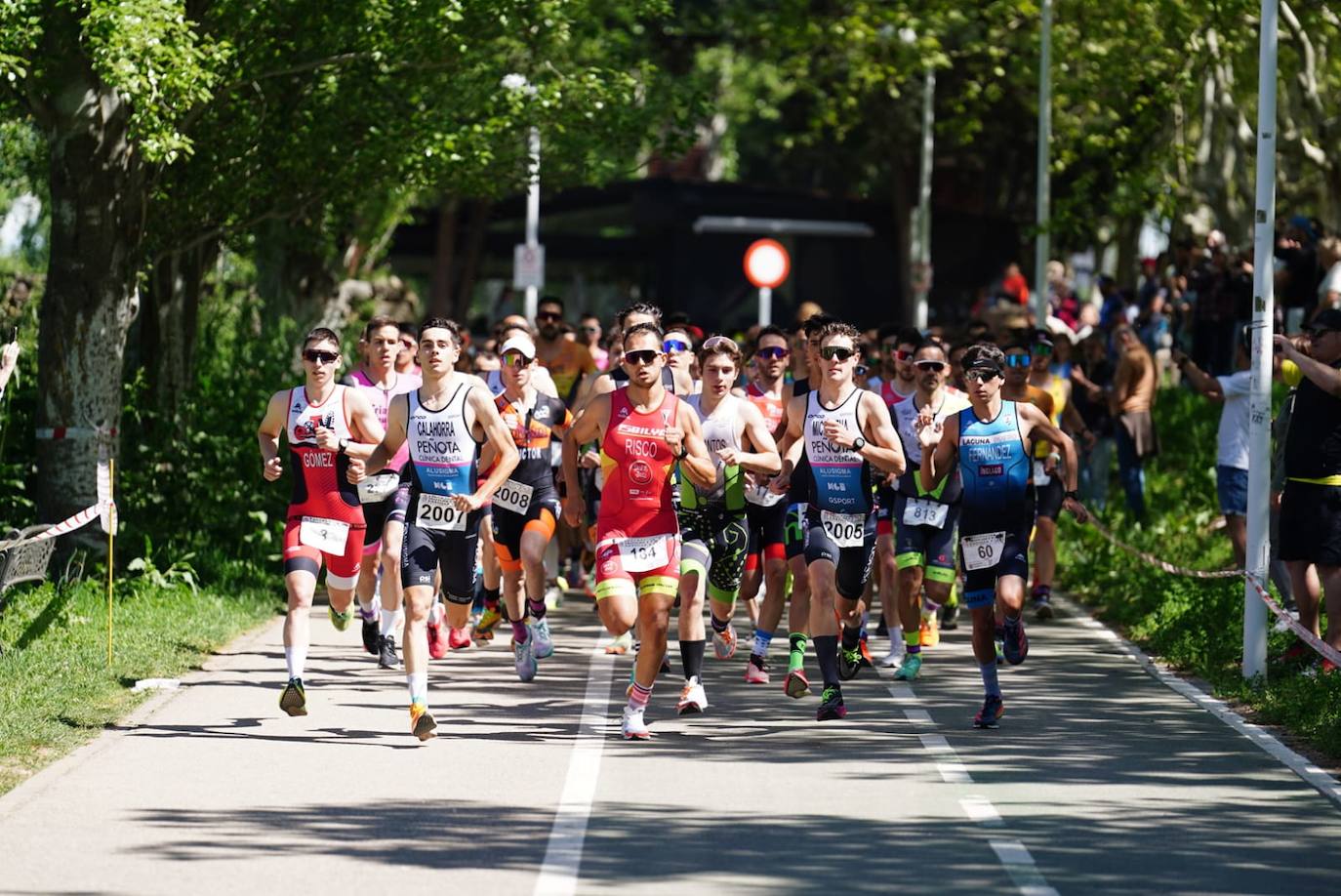 Nicolás Regidor y Marina Muñoz vencen en el Duatlón Sprint Grupo Andrés