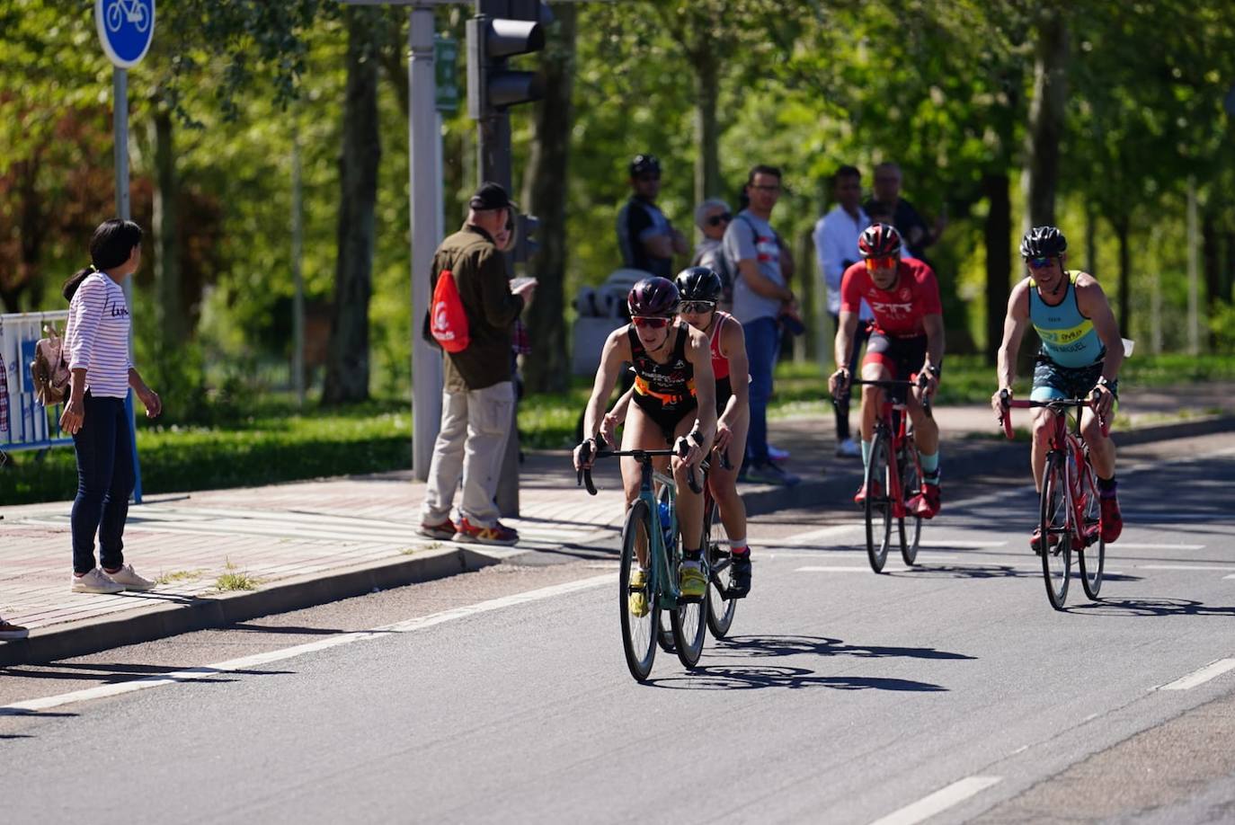 Nicolás Regidor y Marina Muñoz vencen en el Duatlón Sprint Grupo Andrés