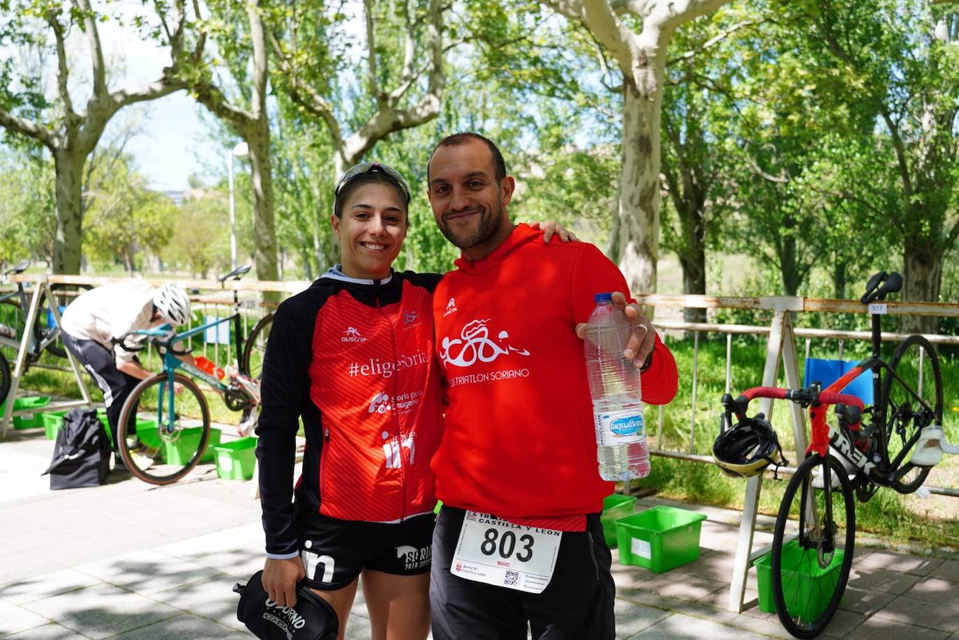 Nicolás Regidor y Marina Muñoz vencen en el Duatlón Sprint Grupo Andrés