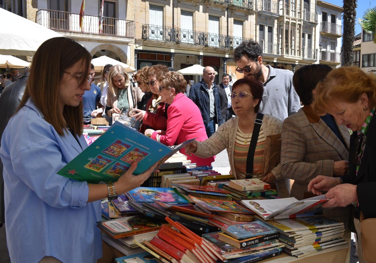 Alba de Tormes disfruta de su Feria del Libro con tintes solidarios