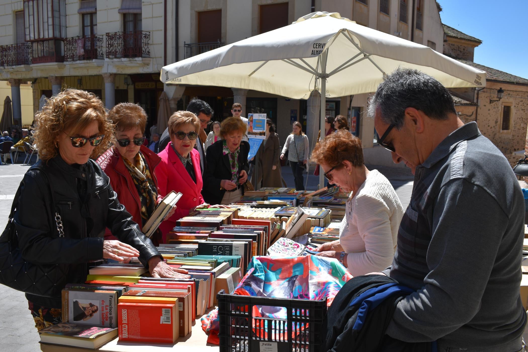 Alba de Tormes disfruta de su Feria del Libro con tintes solidarios