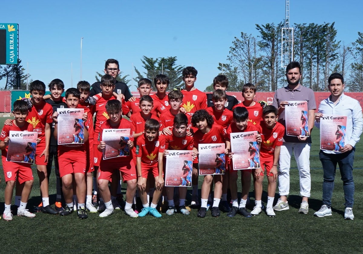 La presentación del campus de verano en Santa Marta de Tormes.