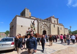 Procesión con San Jorge