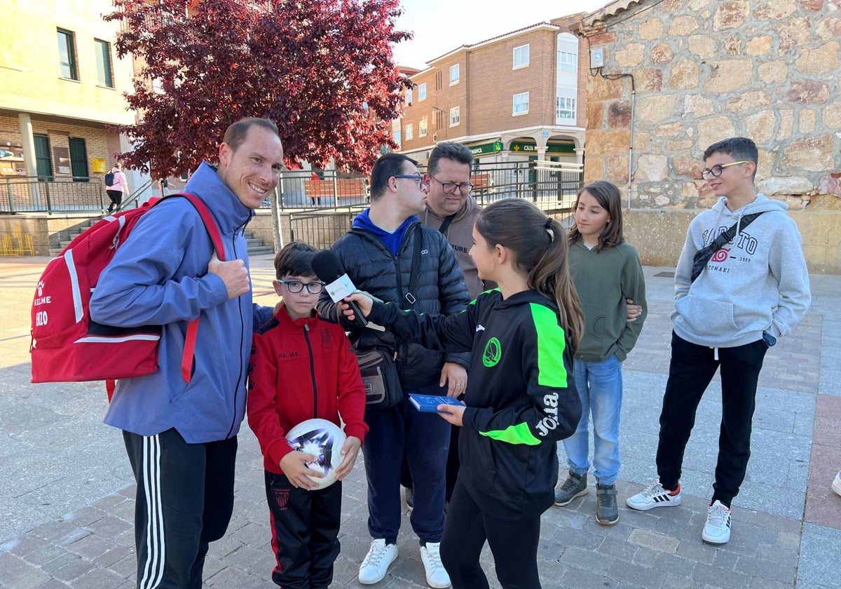 Las encuestas a pie de calle realizadas por los niños de Carbajosa.