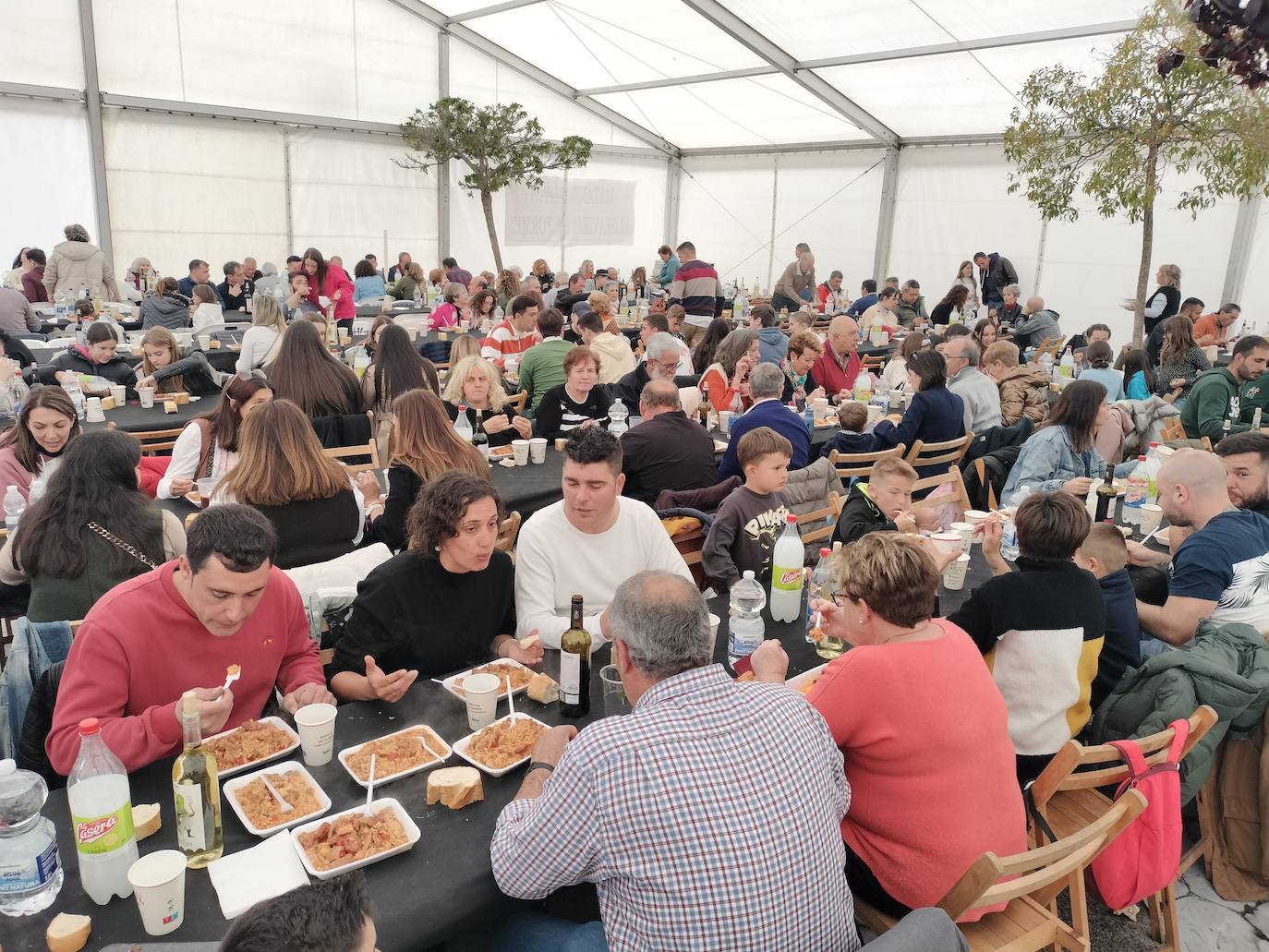 Aldeavieja de Tormes celebra una animada fiesta de la matanza