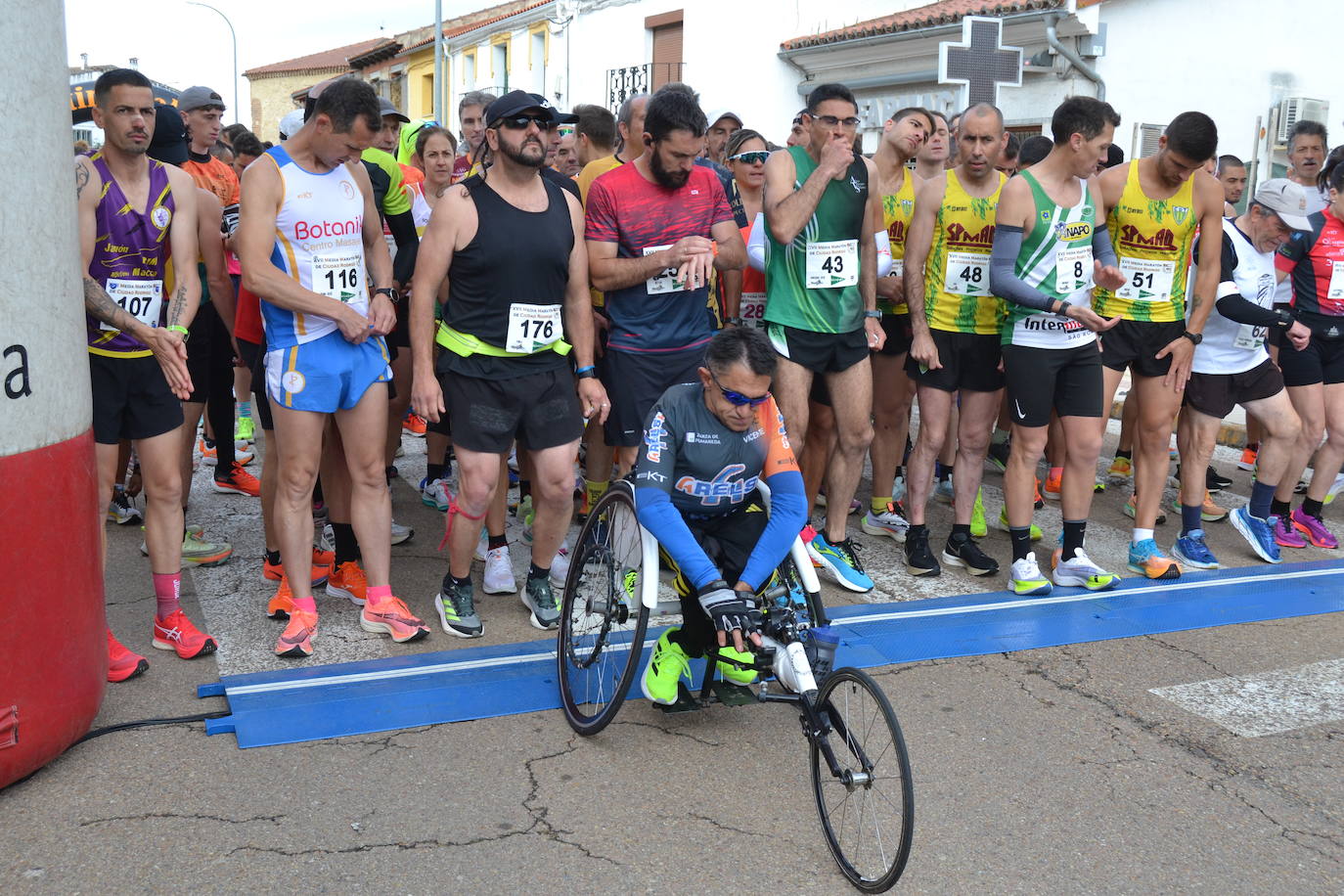 Silva y Santamaría imponen su ley en la Media Maratón de Ciudad Rodrigo