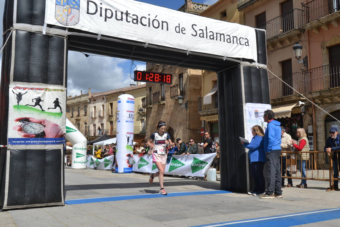 Silva y Santamaría imponen su ley en la Media Maratón de Ciudad Rodrigo