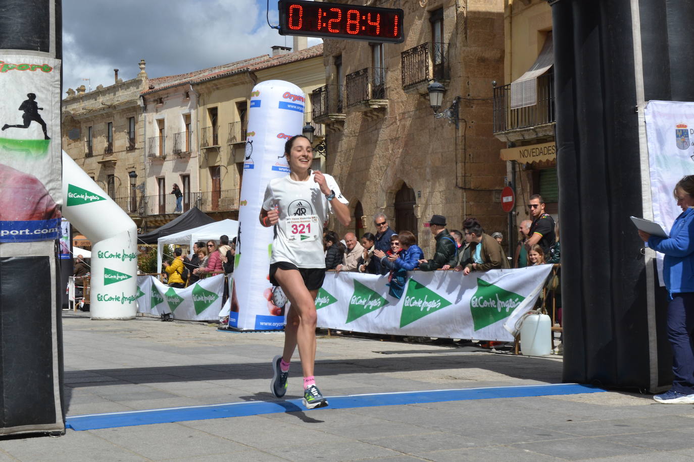 Silva y Santamaría imponen su ley en la Media Maratón de Ciudad Rodrigo