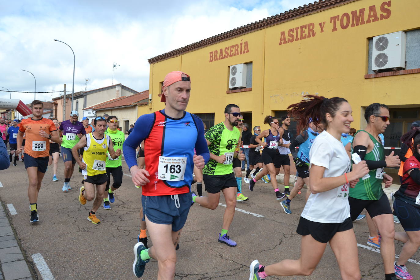 Silva y Santamaría imponen su ley en la Media Maratón de Ciudad Rodrigo