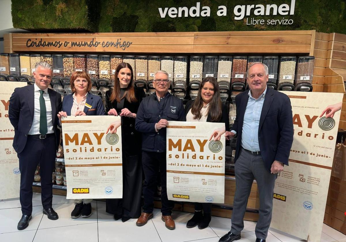 Acto de presentación del 'Mayo Solidario'.