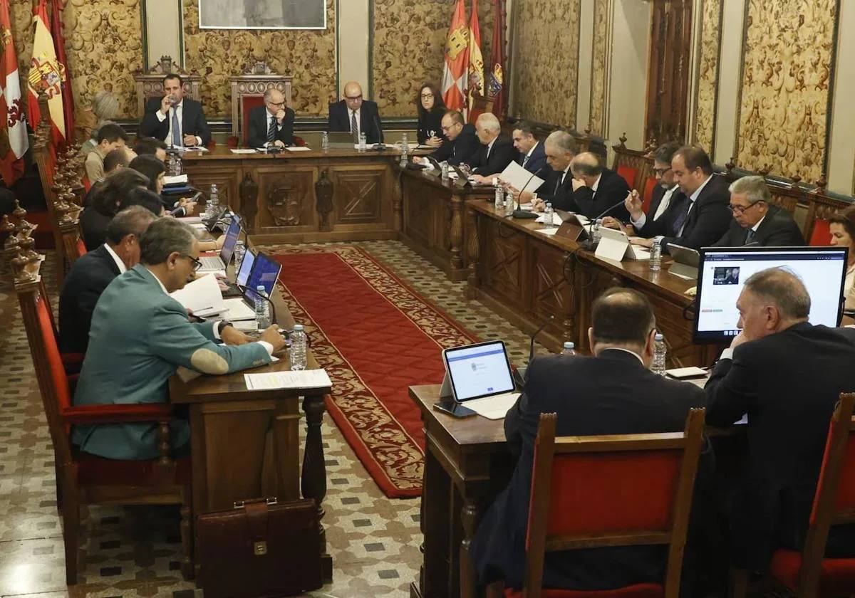 Imagen del pleno de este martes