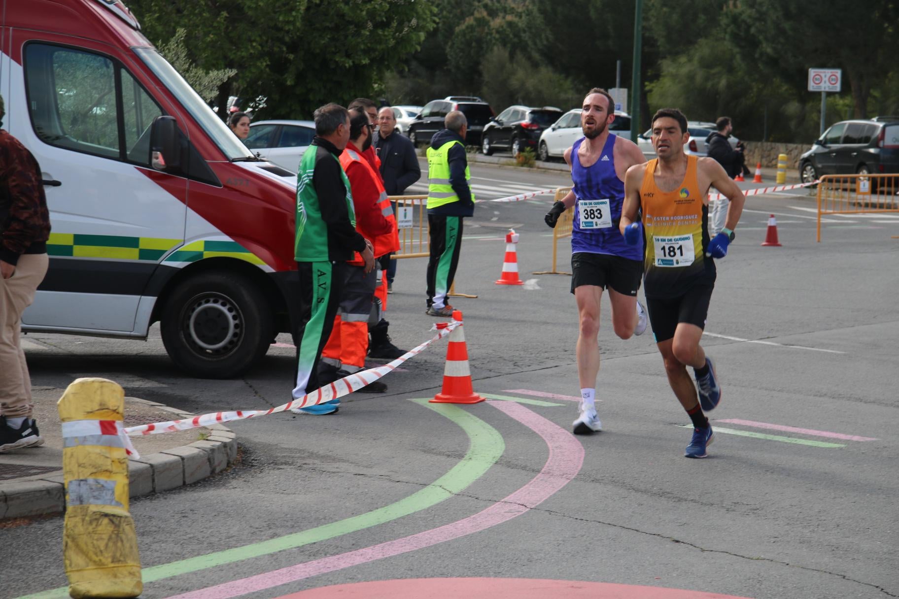 Nieto y Sánchez, los más rápidos en la carrera 10 kilómetros de Gudino