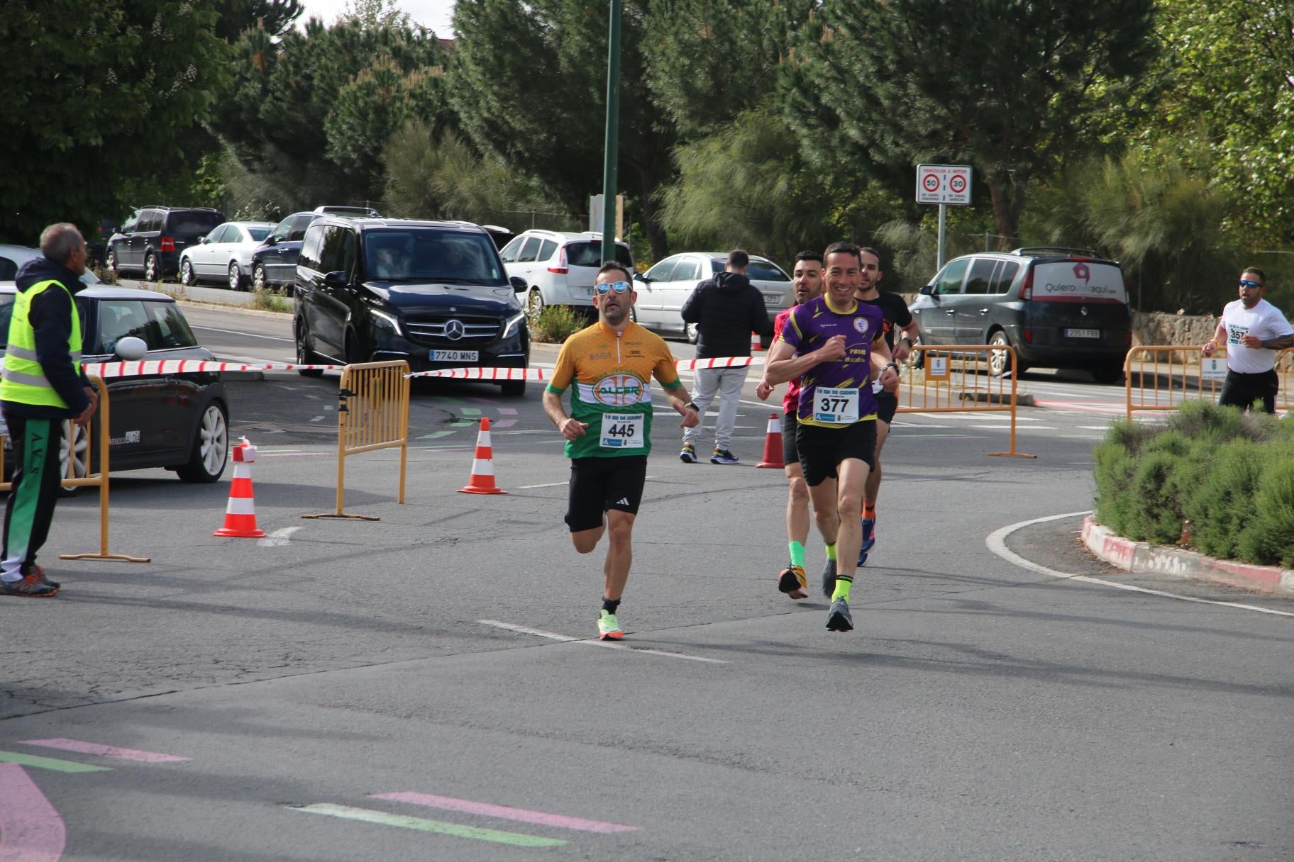 Nieto y Sánchez, los más rápidos en la carrera 10 kilómetros de Gudino