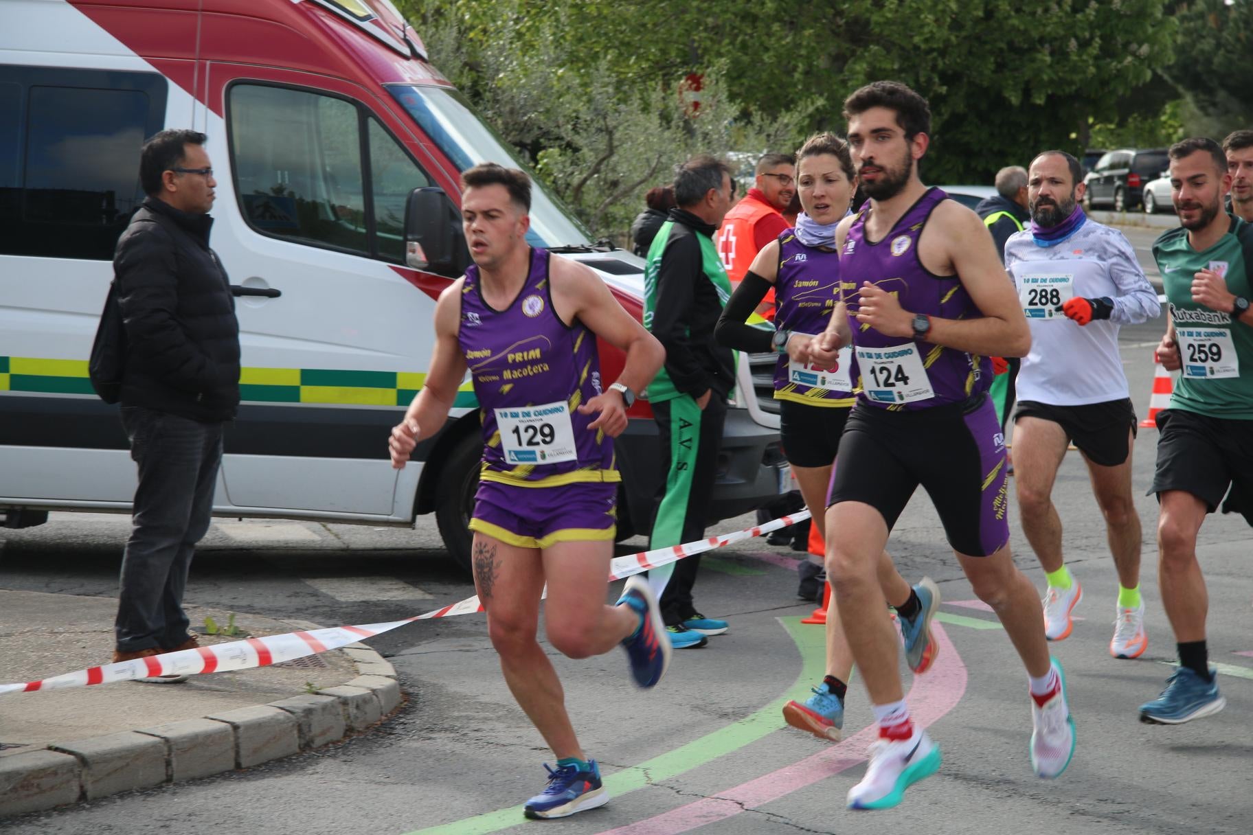 Nieto y Sánchez, los más rápidos en la carrera 10 kilómetros de Gudino