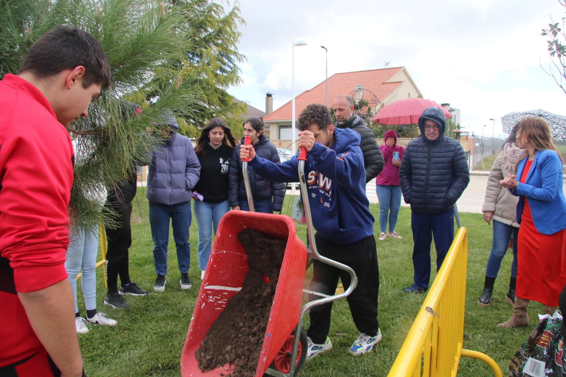 Honores a los quintos de Castellanos de Moriscos