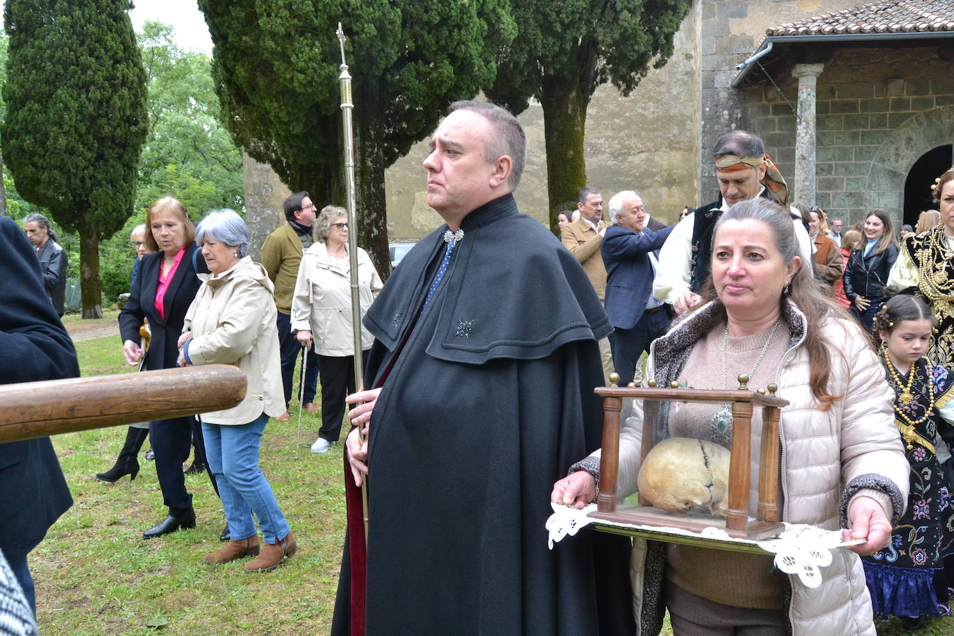 La Moza Santa recorre Sequeros seis siglos después