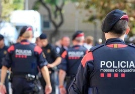 Imagen de los mossos d'esquadra.