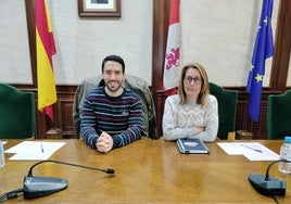 Kevin Blázquez y Carmen Rubio presentaron este lunes los datos de los museos.