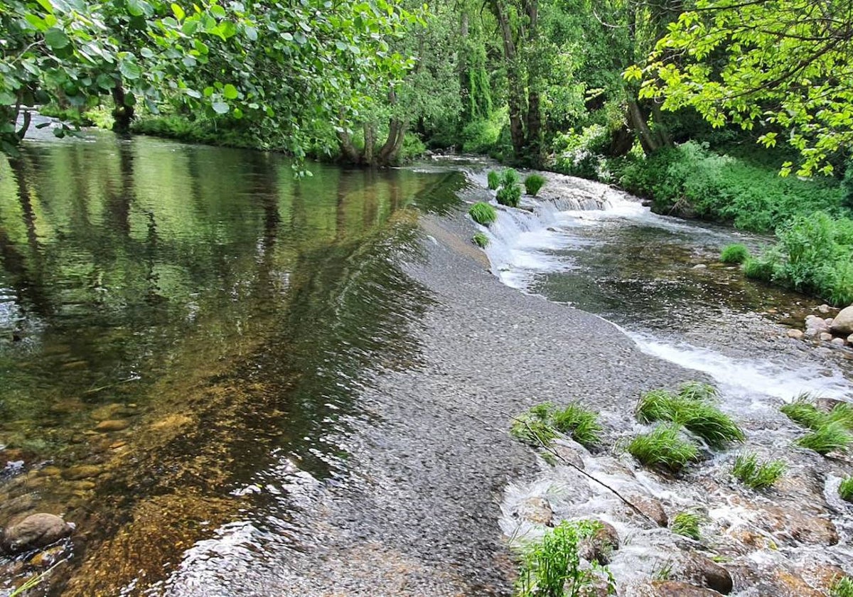 Béjar estrena otro tramo de paseo urbano por el río