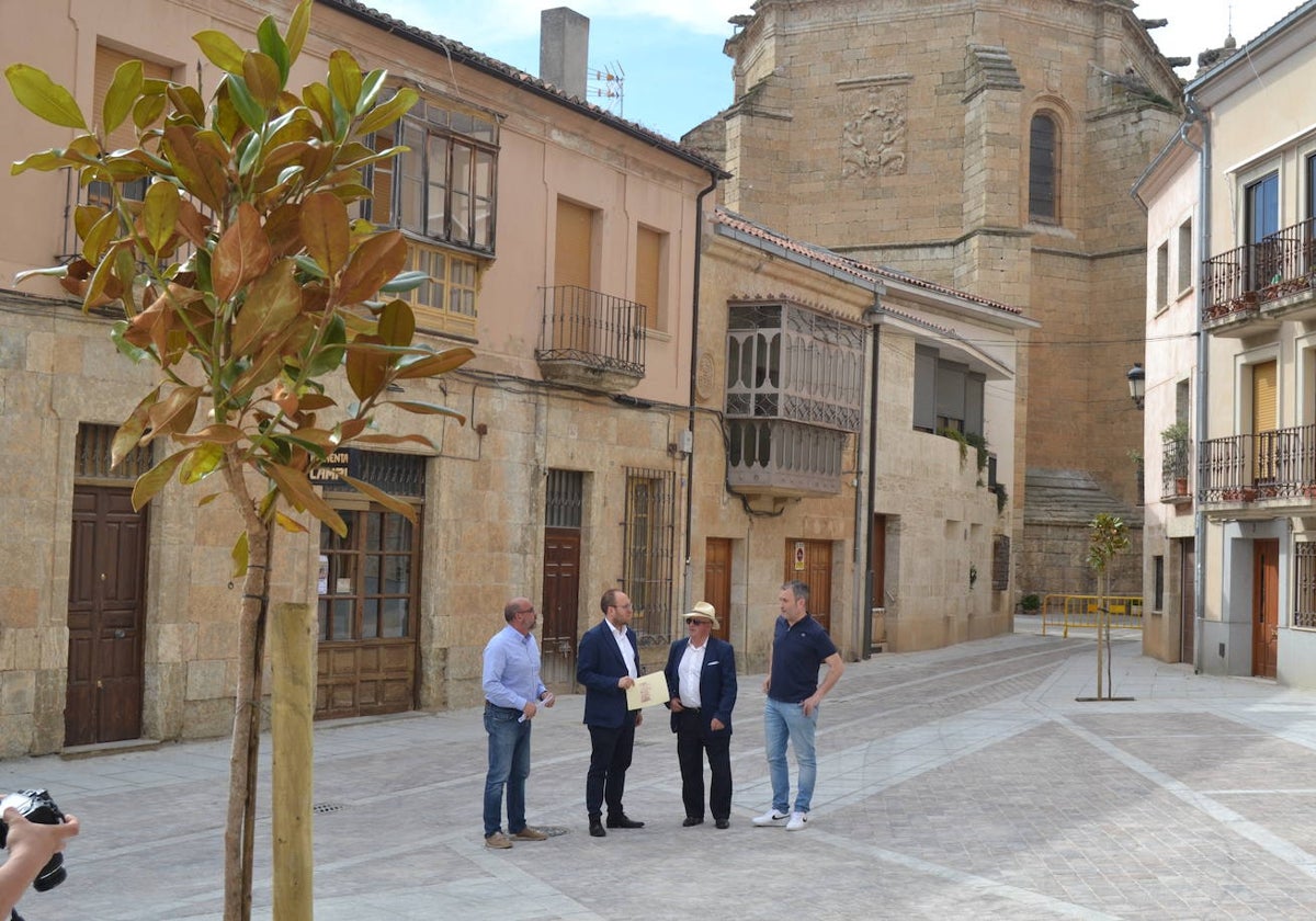 La nueva imagen de Campo de Carniceros en Ciudad Rodrigo es ya visible