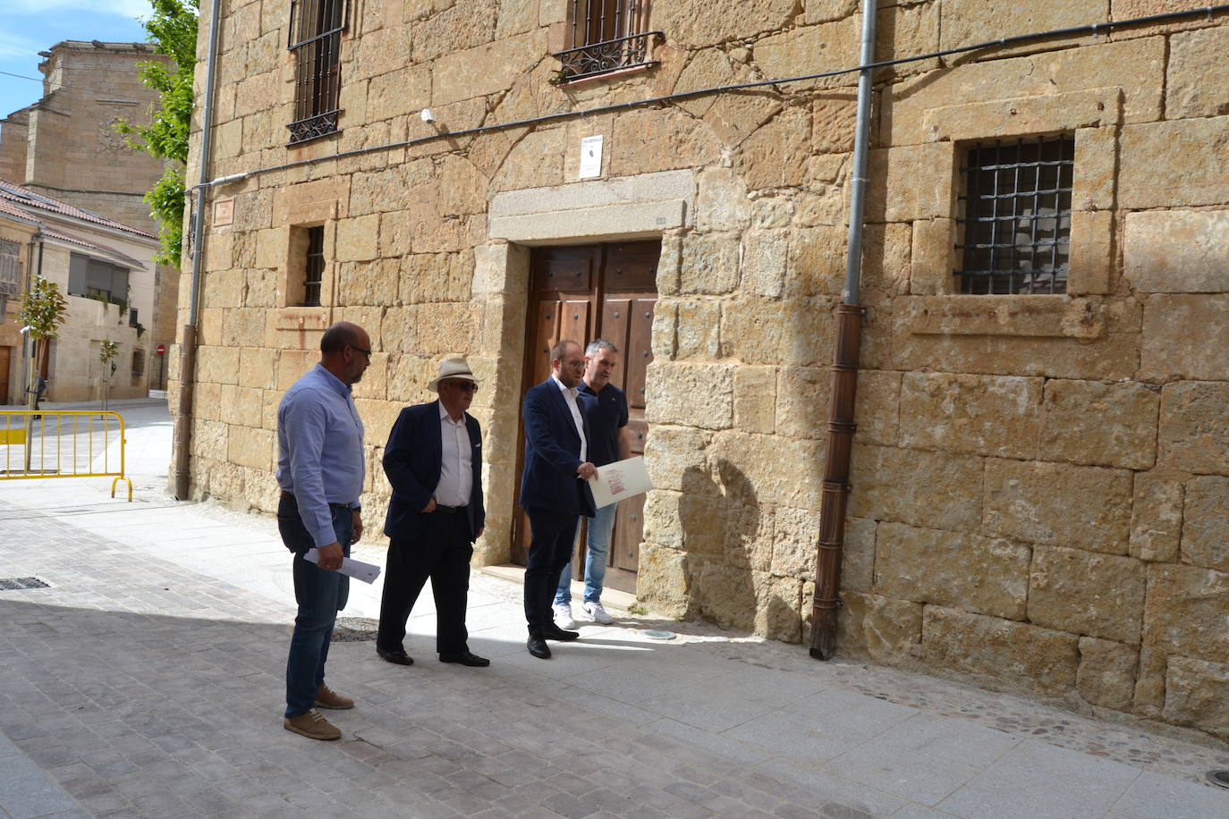 La nueva imagen de Campo de Carniceros en Ciudad Rodrigo es ya visible