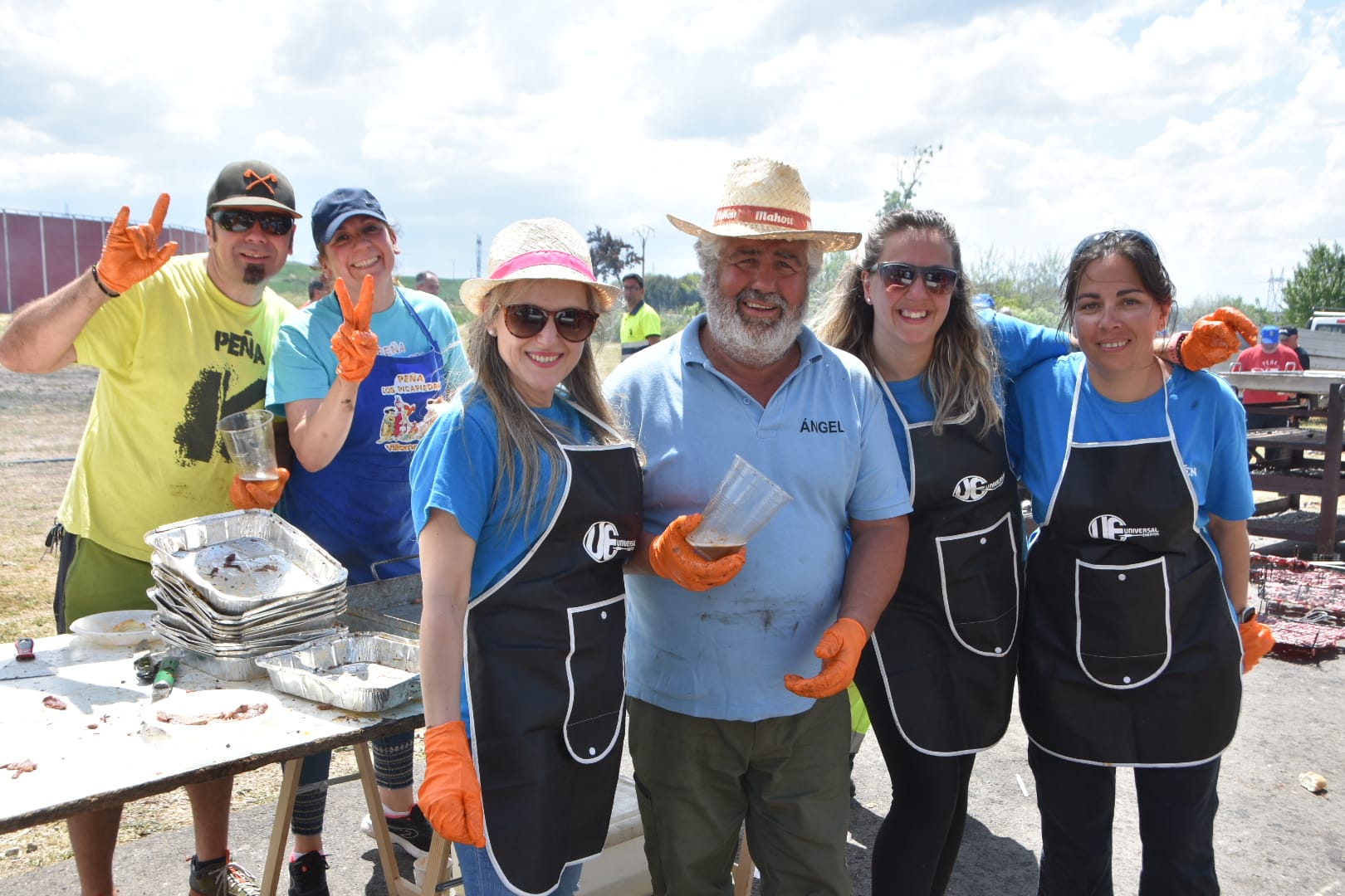 Parrillada para 2.000 personas en Villamayor