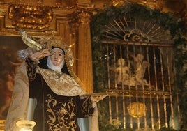 El sepulcro de Santa Teresa en Alba volverá a abrirse más de un siglo después