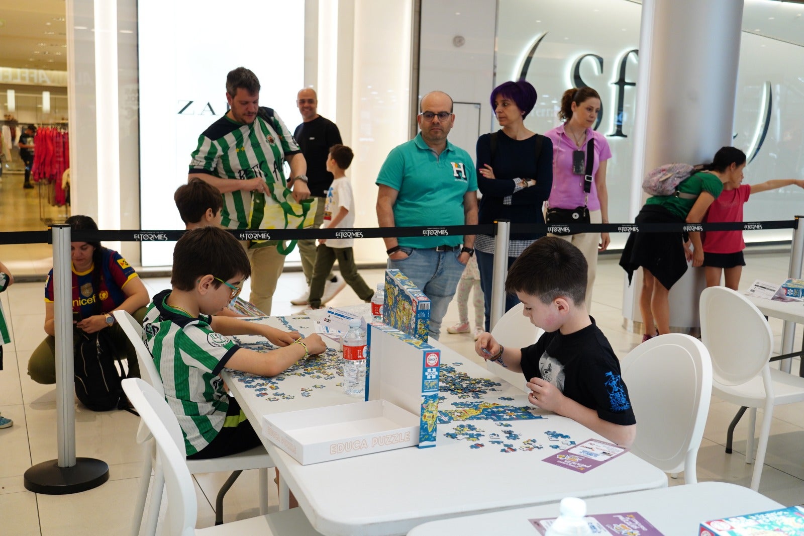 Concurso de puzzles en El Tormes