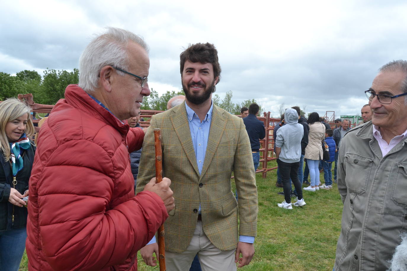 Ambiente de feria en Lumbrales con motivo de San Isidro