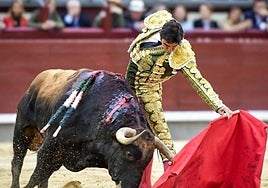 Largo y poderoso natural de Perera a Bienmesabe, el cuarto de El Parralejo.