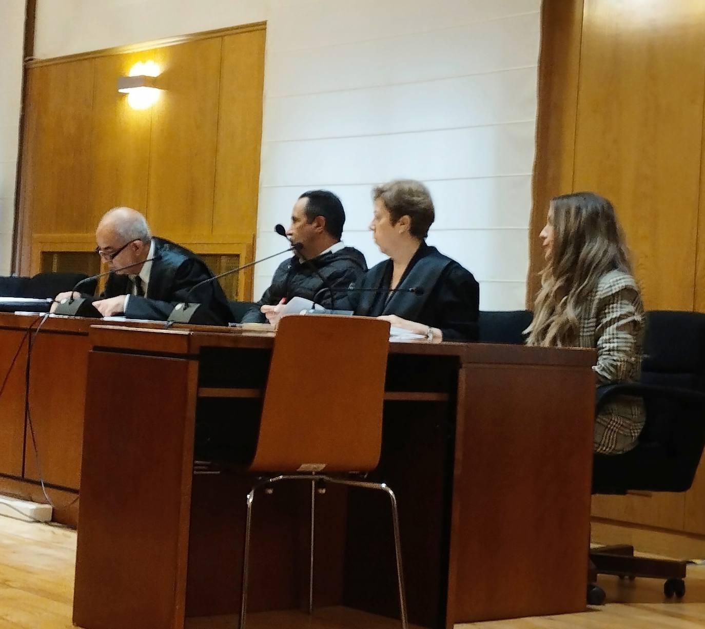 Imagen del juicio por el crimen de 'La Fiestuki'.