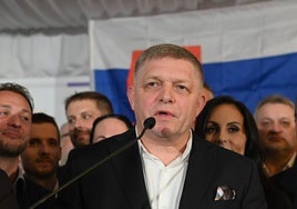 El primer ministro de Eslovaquia, Robert Fico.