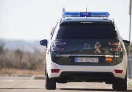 Un vehículo de la Guardia Civil.