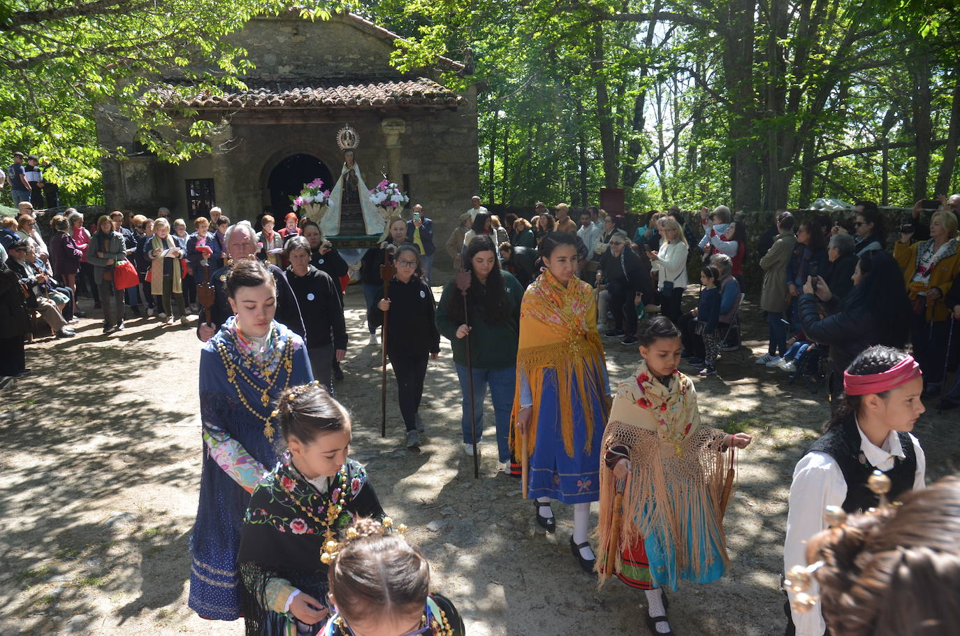 El fervor de La Alberca por la Virgen de Majadas, en imágenes