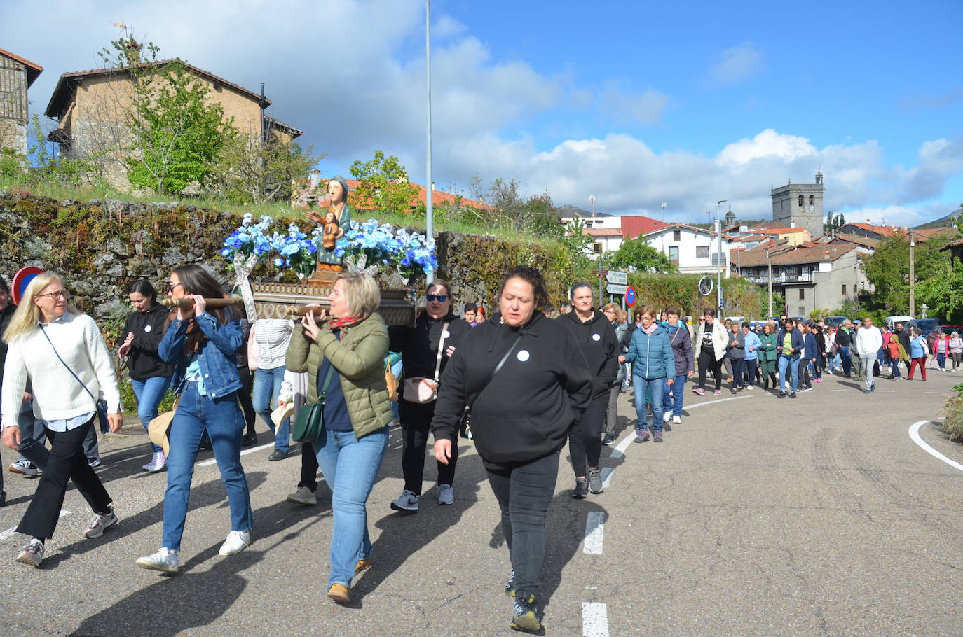 El fervor de La Alberca por la Virgen de Majadas, en imágenes