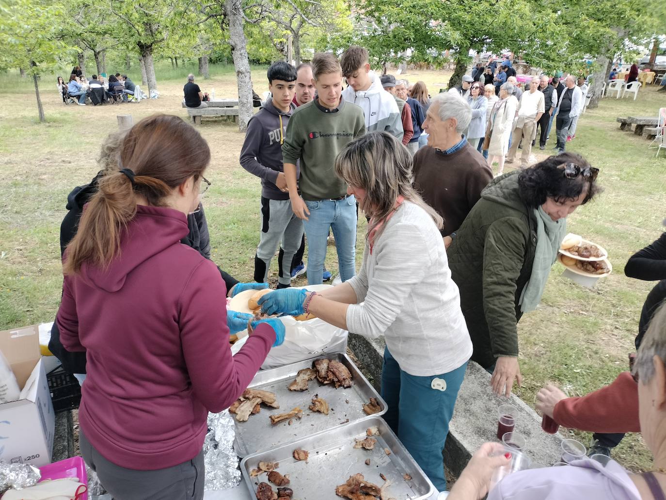 Puerto de Béjar disfruta de un animado día de romería