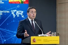 El ministro de Asuntos Exteriores, Unión Europea y Cooperación, José Manuel Albares.