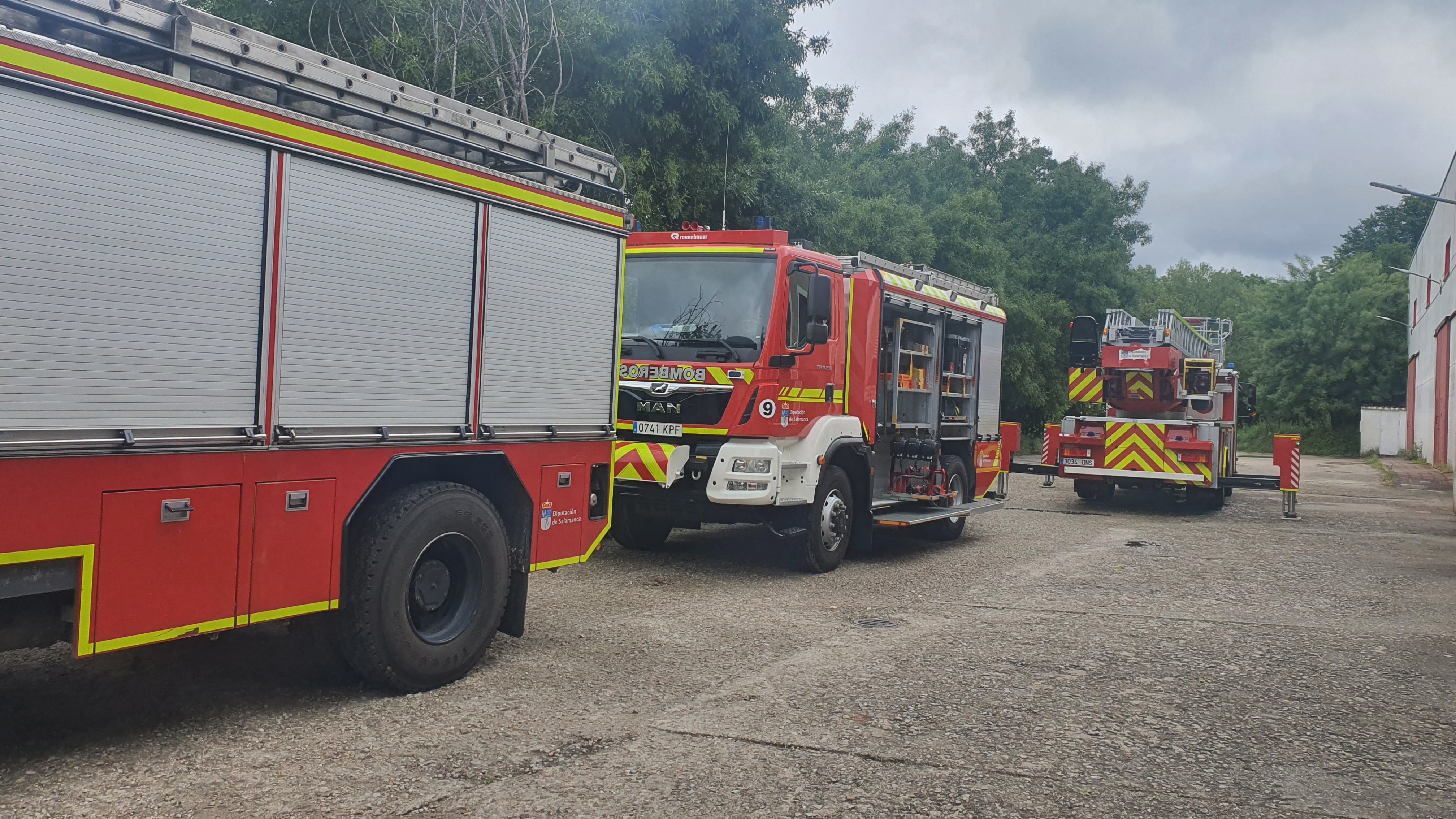 Los bomberos de Béjar reciben el premio Servir del Rotary Club