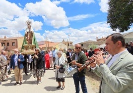 Devoción a la Virgen de la Misericordia en la fiesta patronal de Cantalapiedra