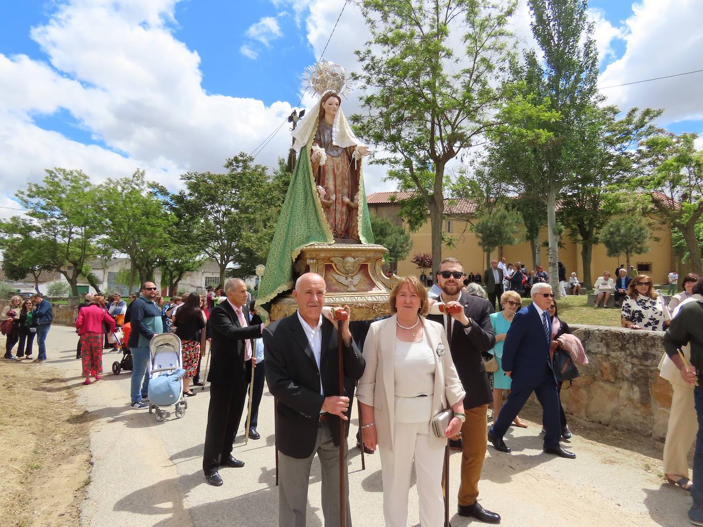 Devoción a la Virgen de la Misericordia en la fiesta patronal de Cantalapiedra