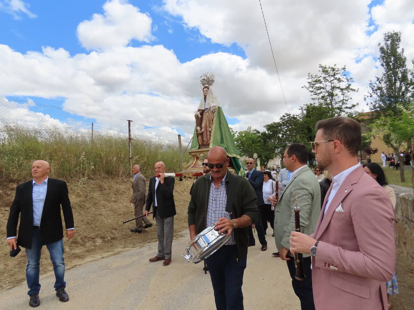 Devoción a la Virgen de la Misericordia en la fiesta patronal de Cantalapiedra