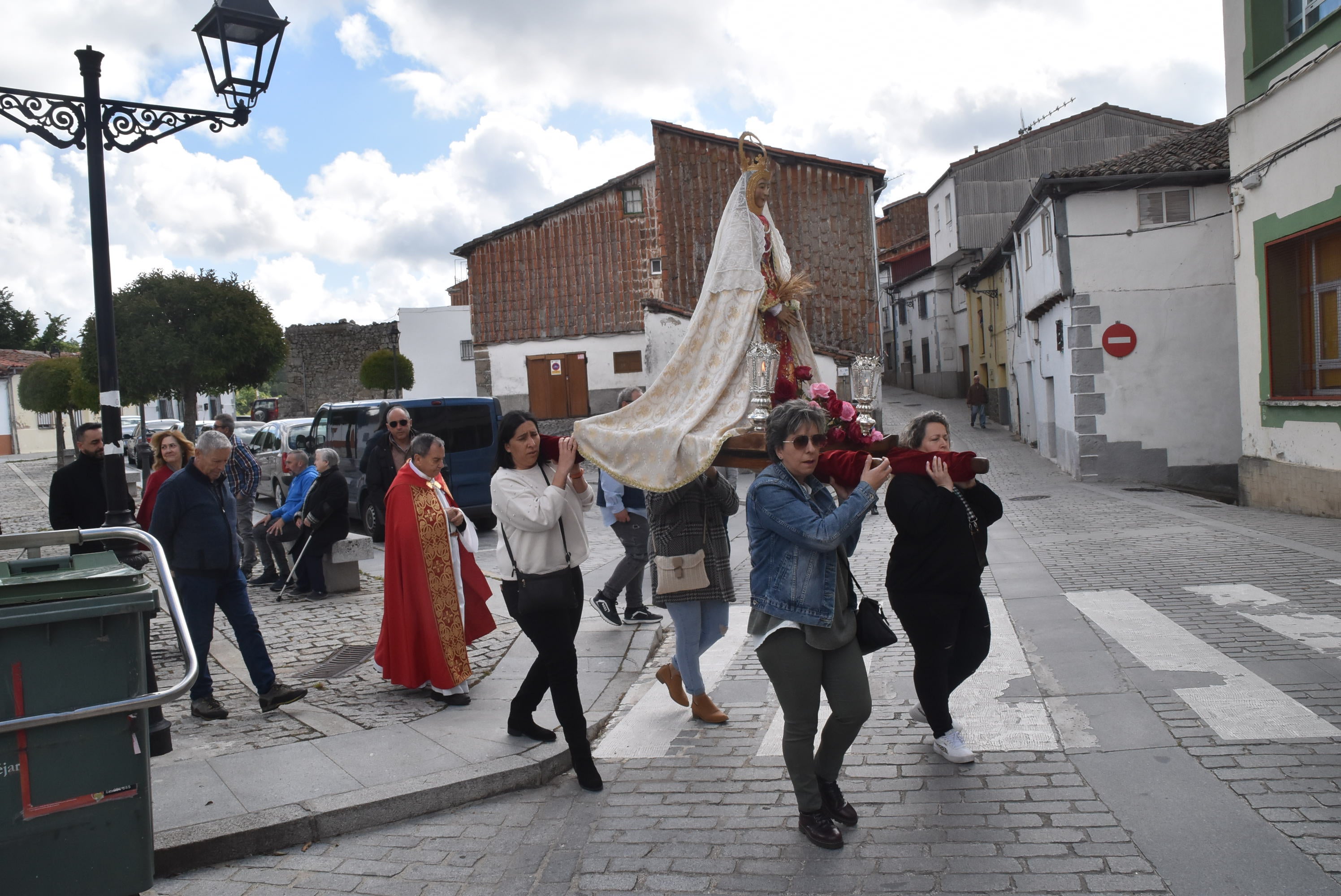 Béjar revive la tradición de la fiesta con la Virgen de la Antigua