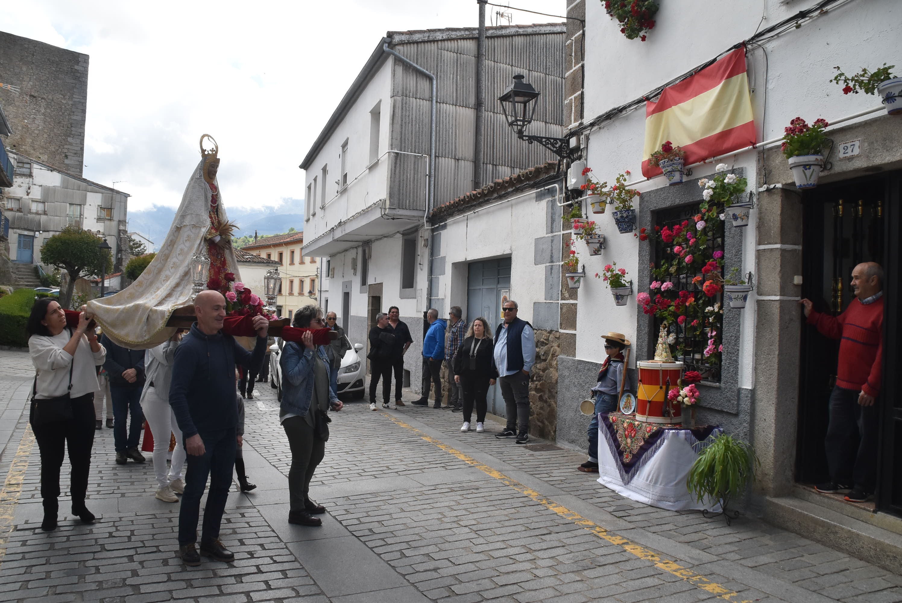 Béjar revive la tradición de la fiesta con la Virgen de la Antigua