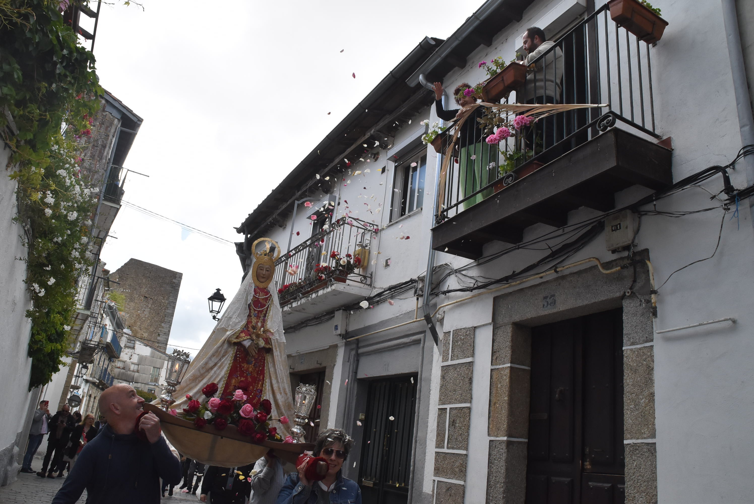 Béjar revive la tradición de la fiesta con la Virgen de la Antigua