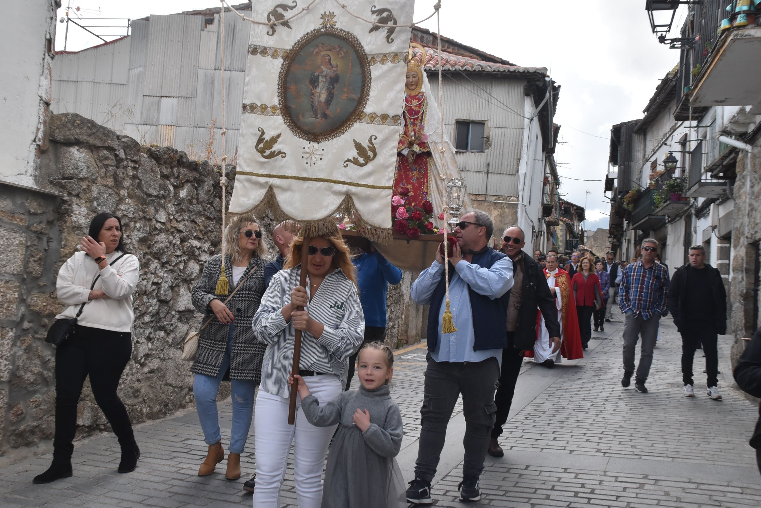 Béjar revive la tradición de la fiesta con la Virgen de la Antigua