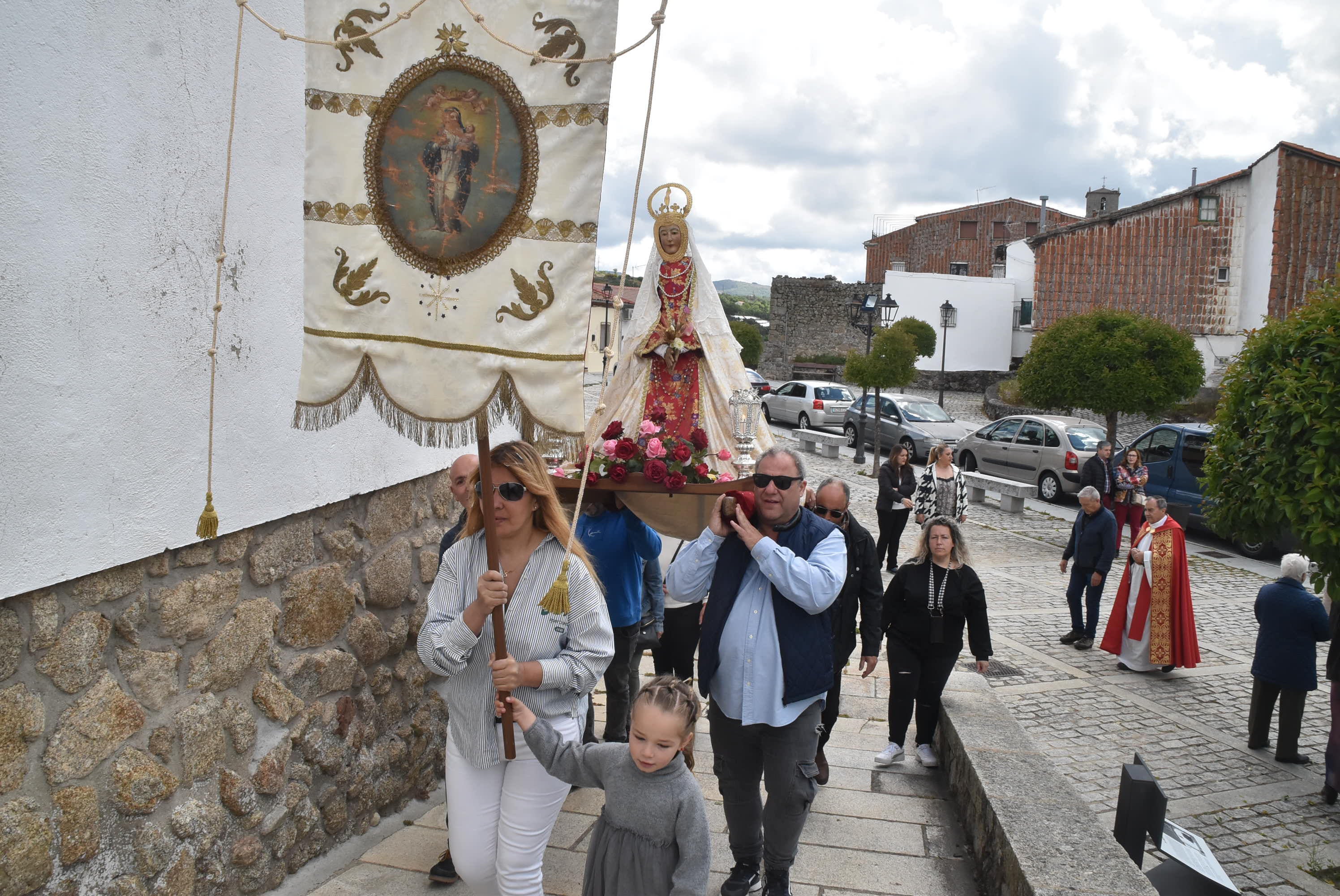 Béjar revive la tradición de la fiesta con la Virgen de la Antigua