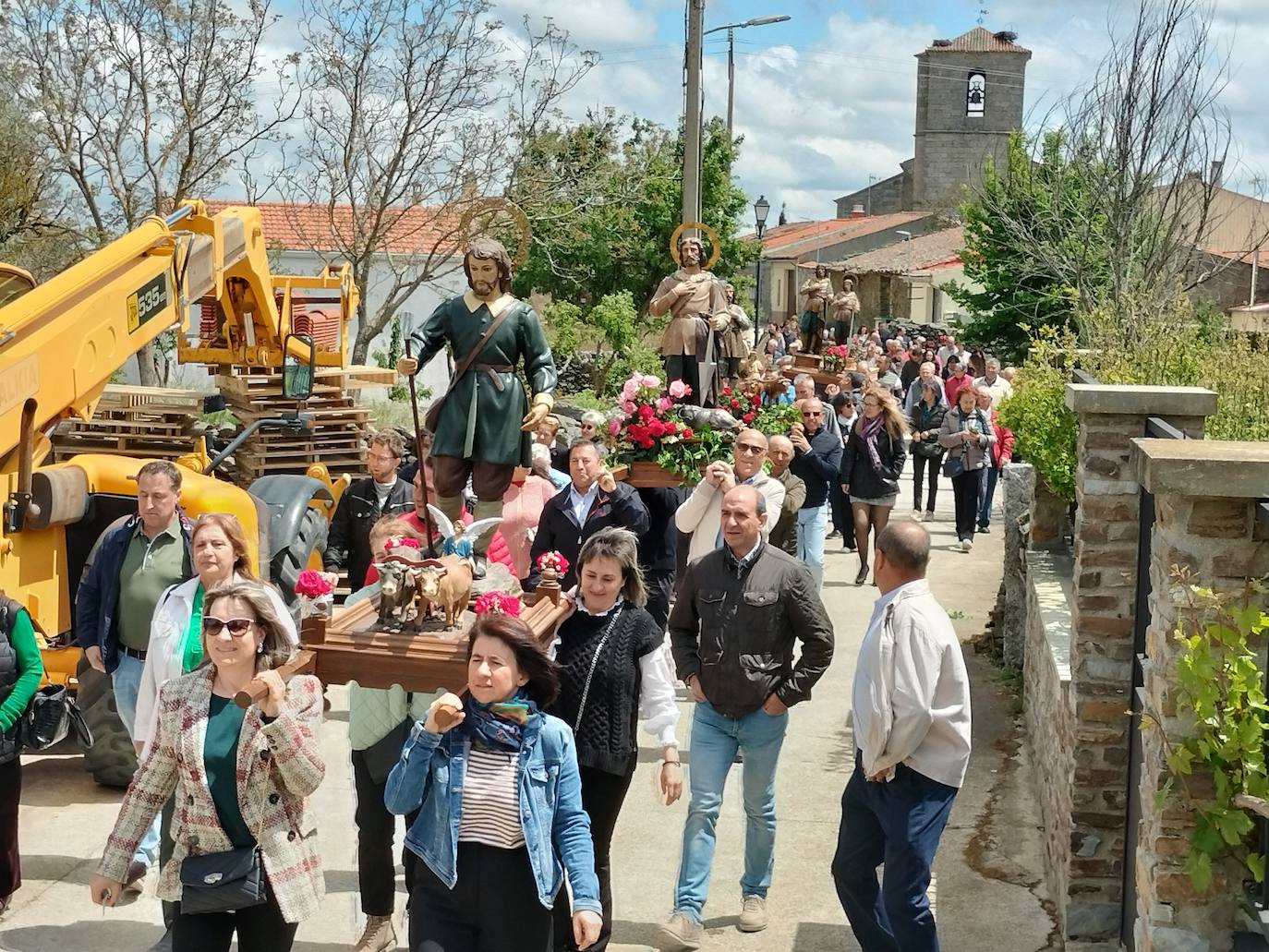 Cinco pueblos unidos por las bendiciones de San Isidro