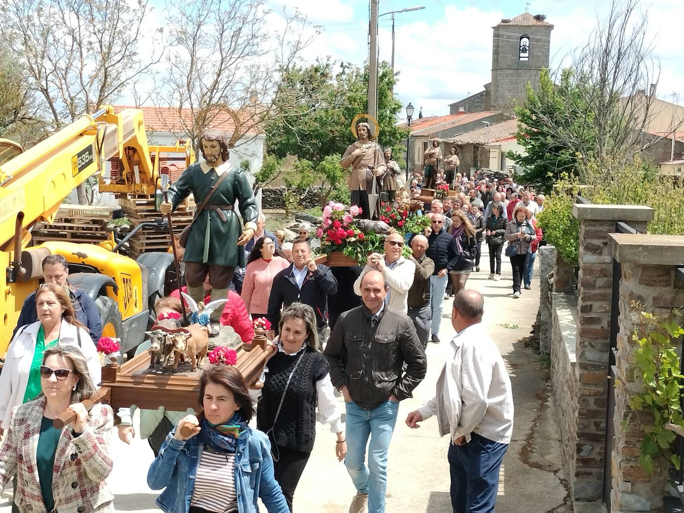 Cinco pueblos unidos por las bendiciones de San Isidro